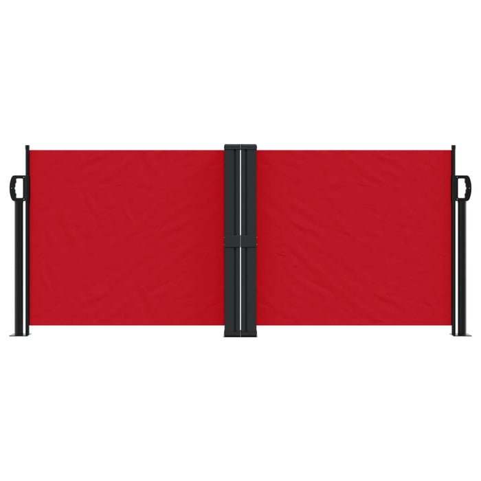 Tenda da Sole Laterale Retrattile Rossa 100x1000 cm 4004687