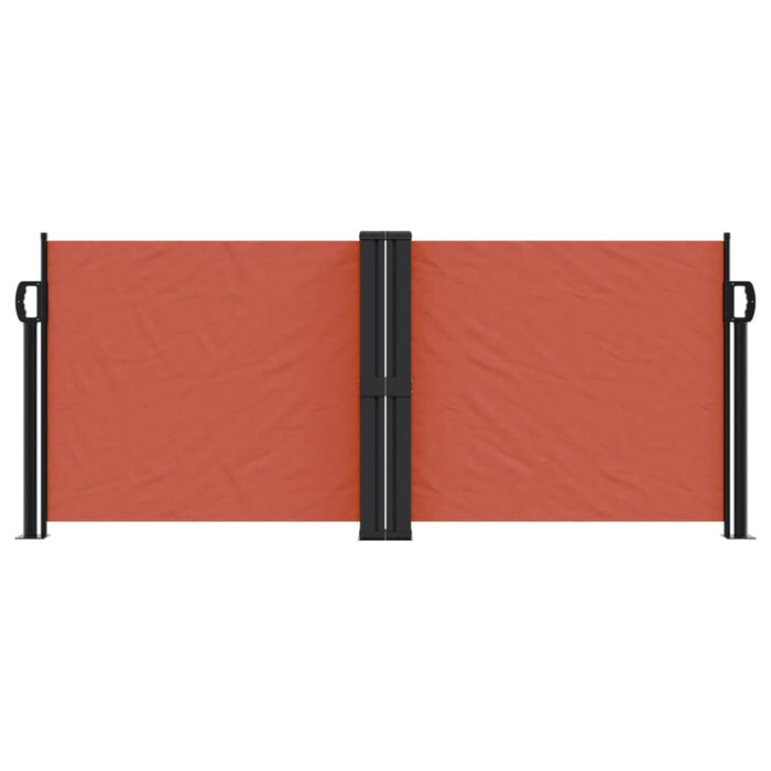 Tenda da Sole Laterale Retrattile Terracotta 100x1000 cm 4004693