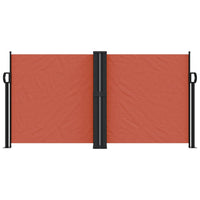 Tenda da Sole Laterale Retrattile Terracotta 120x1000 cm 4004708