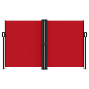 Tenda da Sole Laterale Retrattile Rossa 140x1000 cm 4004717