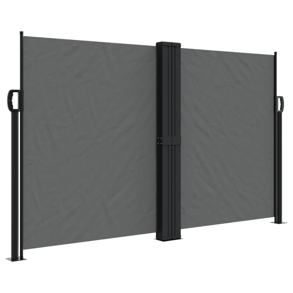Tenda da Sole Laterale Retrattile Antracite 140x1000 cm 4004718