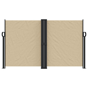 Tenda da Sole Laterale Retrattile Beige 140x1000 cm 4004720