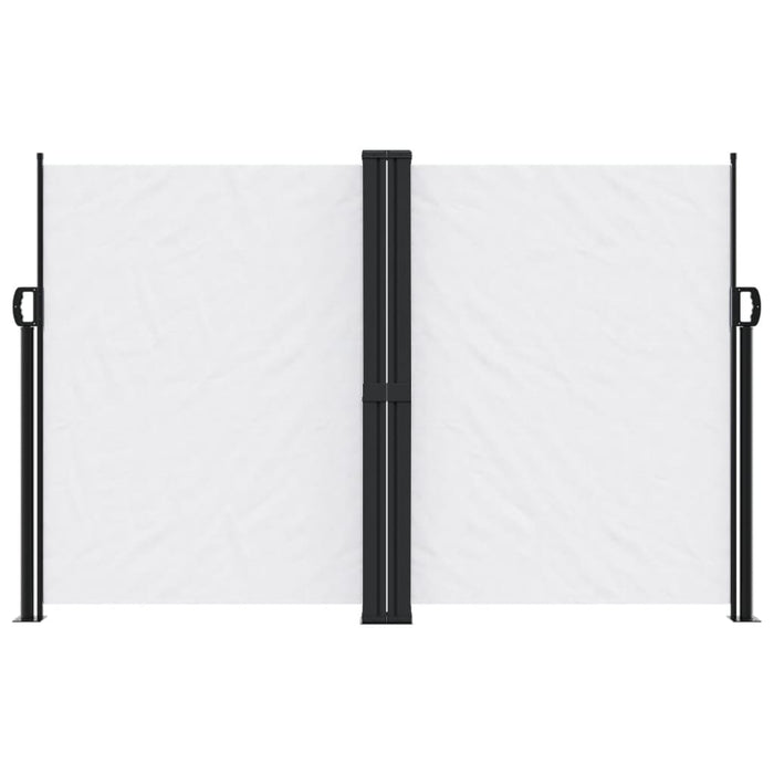 Tenda da Sole Laterale Retrattile Bianca 160x1000 cm 4004736