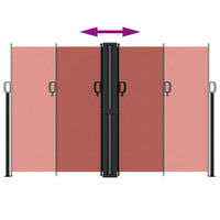 Tenda da Sole Laterale Retrattile Terracotta 160x1000 cm 4004738