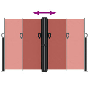 Tenda da Sole Laterale Retrattile Terracotta 160x1000 cm 4004738