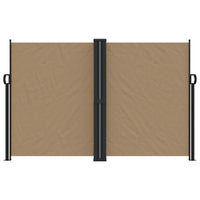 Tenda da Sole Laterale Retrattile Tortora 160x1000 cm