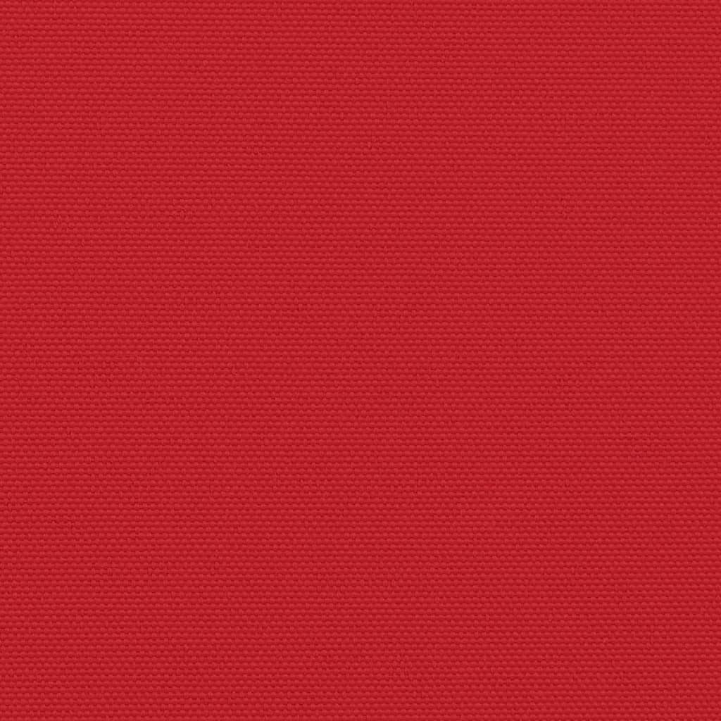 Tenda da Sole Laterale Retrattile Rossa 180x1000 cm