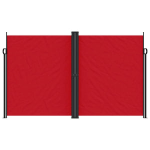Tenda da Sole Laterale Retrattile Rossa 200x1000 cm 4004762