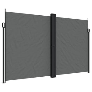 Tenda da Sole Laterale Retrattile Antracite 200x1000 cm 4004763