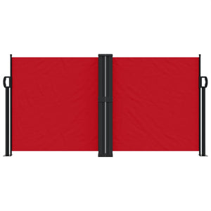 Tenda da Sole Laterale Retrattile Rossa 120x1200 cm 4004792