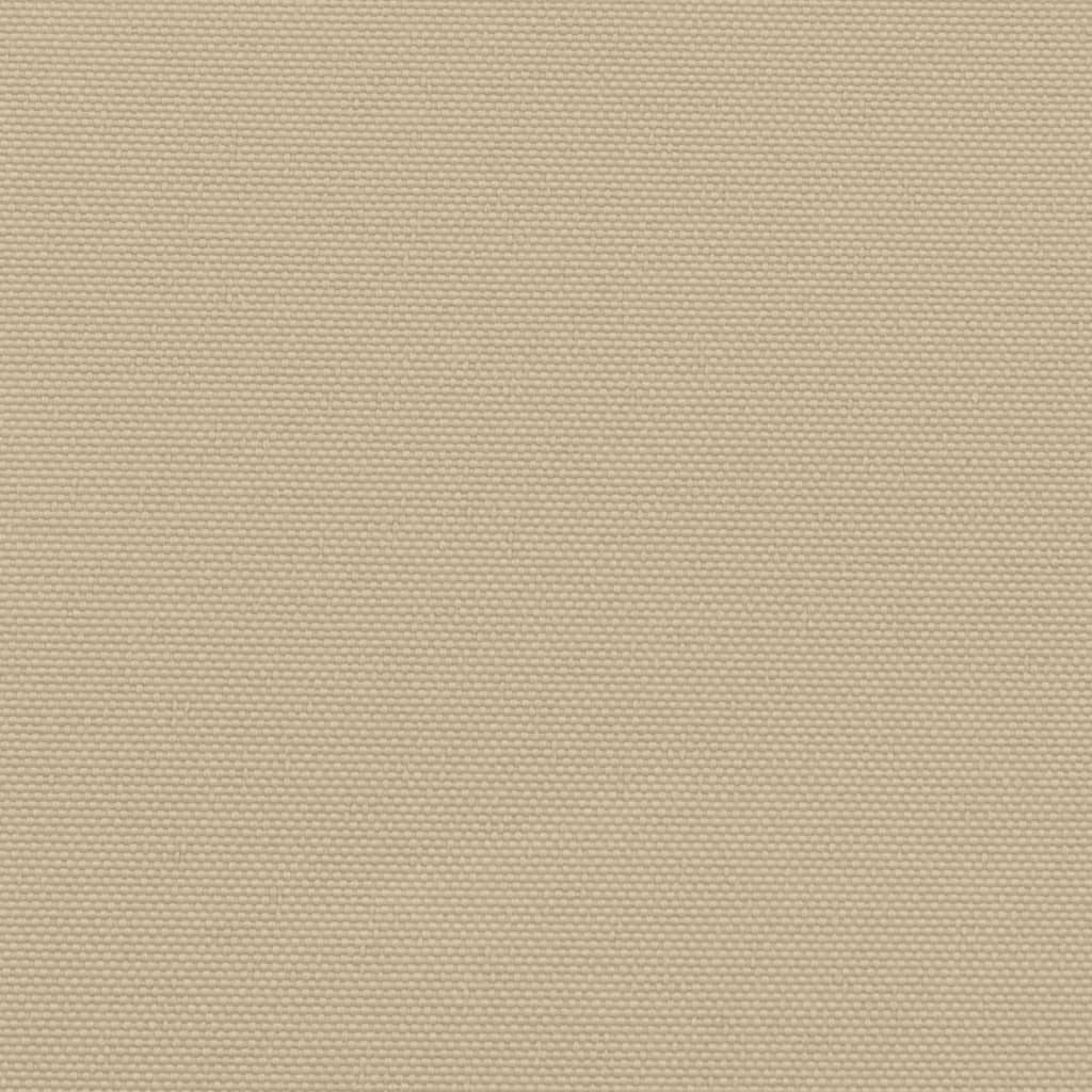 Tenda da Sole Laterale Retrattile Beige 120x1200 cm 4004795
