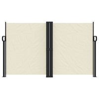 Tenda da Sole Laterale Retrattile Crema 140x1200 cm 4004805