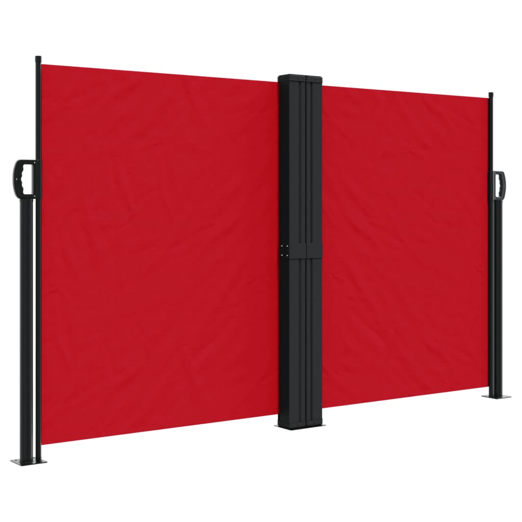 Tenda Laterale Retrattile Rossa 140x1200 cm 4004807
