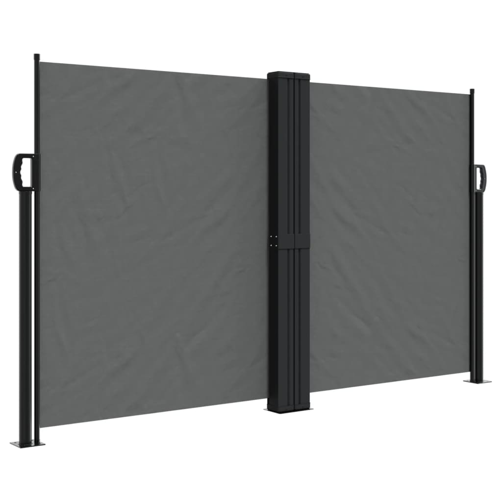 Tenda da Sole Laterale Retrattile Antracite 140x1200 cm 4004808