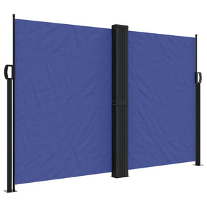 Tenda da Sole Laterale Retrattile Blu 160x1200 cm 4004821