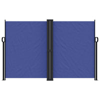 Tenda da Sole Laterale Retrattile Blu 160x1200 cm