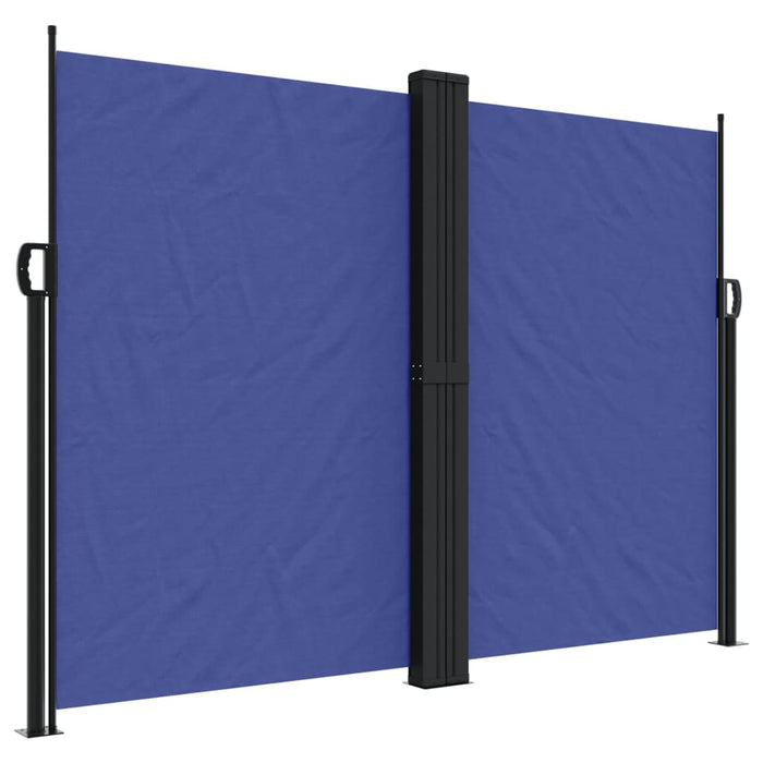 Tenda da Sole Laterale Retrattile Blu 180x1200 cm 4004836