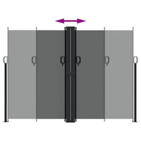 Tenda da Sole Laterale Retrattile Antracite 180x1200 cm 4004838