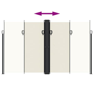 Tenda da Sole Laterale Retrattile Crema 200x1200 cm 4004850