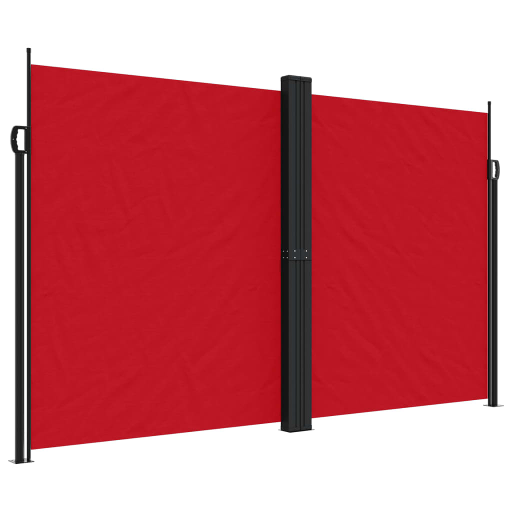 Tenda da Sole Laterale Retrattile Rossa 200x1200 cm 4004852