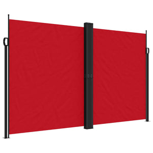 Tenda da Sole Laterale Retrattile Rossa 200x1200 cm 4004852