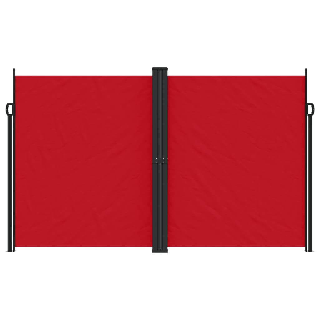 Tenda da Sole Laterale Retrattile Rossa 200x1200 cm 4004852