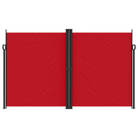Tenda da Sole Laterale Retrattile Rossa 200x1200 cm 4004852