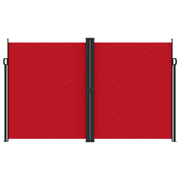 Tenda da Sole Laterale Retrattile Rossa 200x1200 cm 4004852