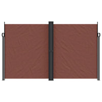 Tenda da Sole Laterale Retrattile Marrone 200x1200 cm 4004854