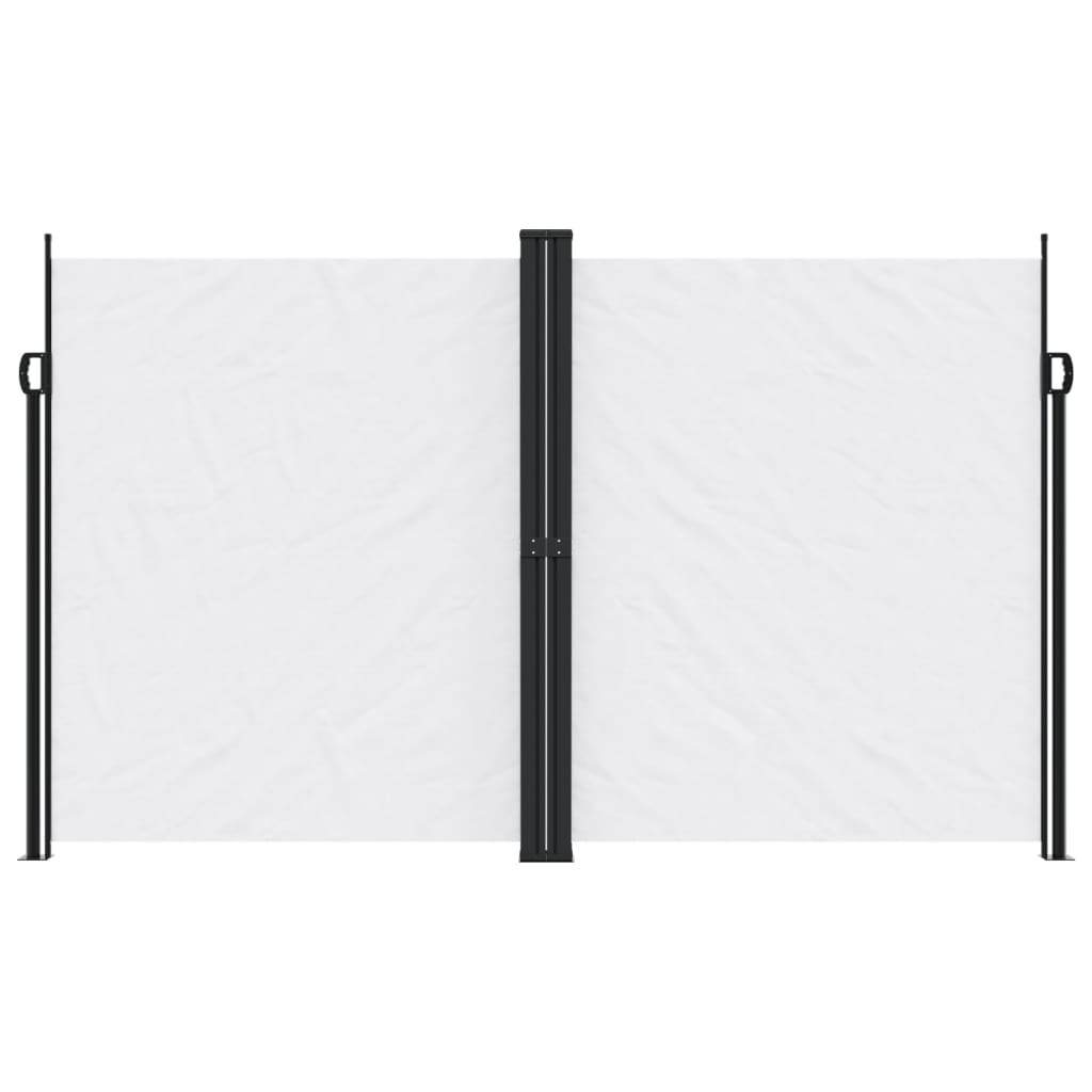 Tenda da Sole Laterale Retrattile Bianca 200x1200 cm 4004856