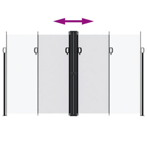 Tenda da Sole Laterale Retrattile Bianca 200x1200 cm 4004856