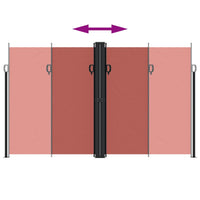 Tenda da Sole Laterale Retrattile Terracotta 200x1200 cm 4004858