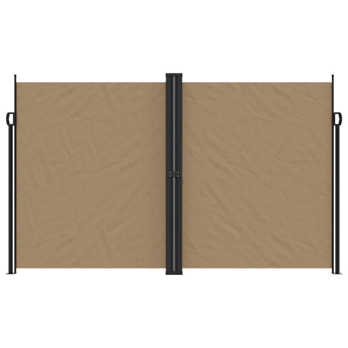 Tenda da Sole Laterale Retrattile Tortora 200x1200 cm 4004859