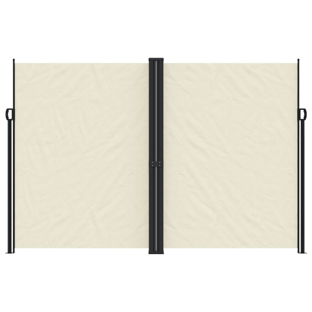 Tenda da Sole Laterale Retrattile Crema 220x1200 cm 4004865