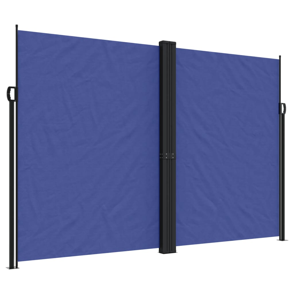 Tenda da Sole Laterale Retrattile Blu 220x1200 cm 4004866