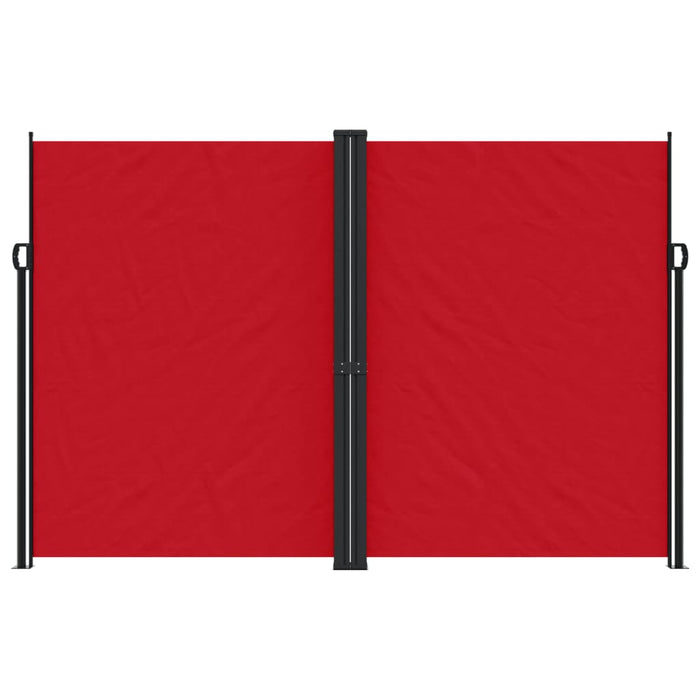 Tenda da Sole Laterale Retrattile Rossa 220x1200 cm 4004867
