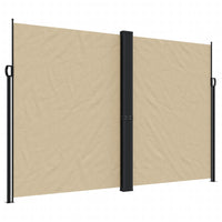 Tenda da Sole Laterale Retrattile Beige 220x1200 cm 4004870