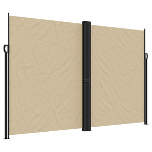 Tenda da Sole Laterale Retrattile Beige 220x1200 cm 4004870