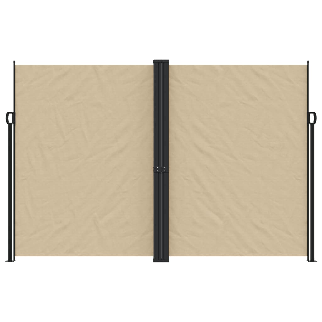 Tenda da Sole Laterale Retrattile Beige 220x1200 cm 4004870