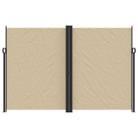 Tenda da Sole Laterale Retrattile Beige 220x1200 cm 4004870
