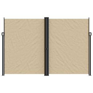Tenda da Sole Laterale Retrattile Beige 220x1200 cm 4004870