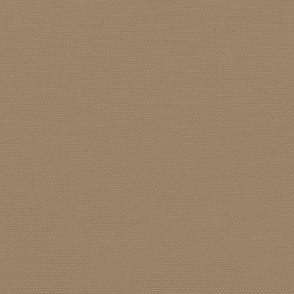 Tenda da Sole Laterale Retrattile Tortora 220x1200 cm 4004874