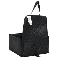 Seggiolino Auto per Cani Nero 45x45x25/55 cm 4005651
