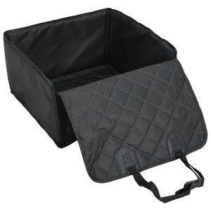 Seggiolino Auto per Cani Nero 45x45x25/55 cm 4005651