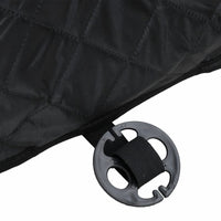 Seggiolino Auto per Cani Nero 45x45x25/55 cm 4005651