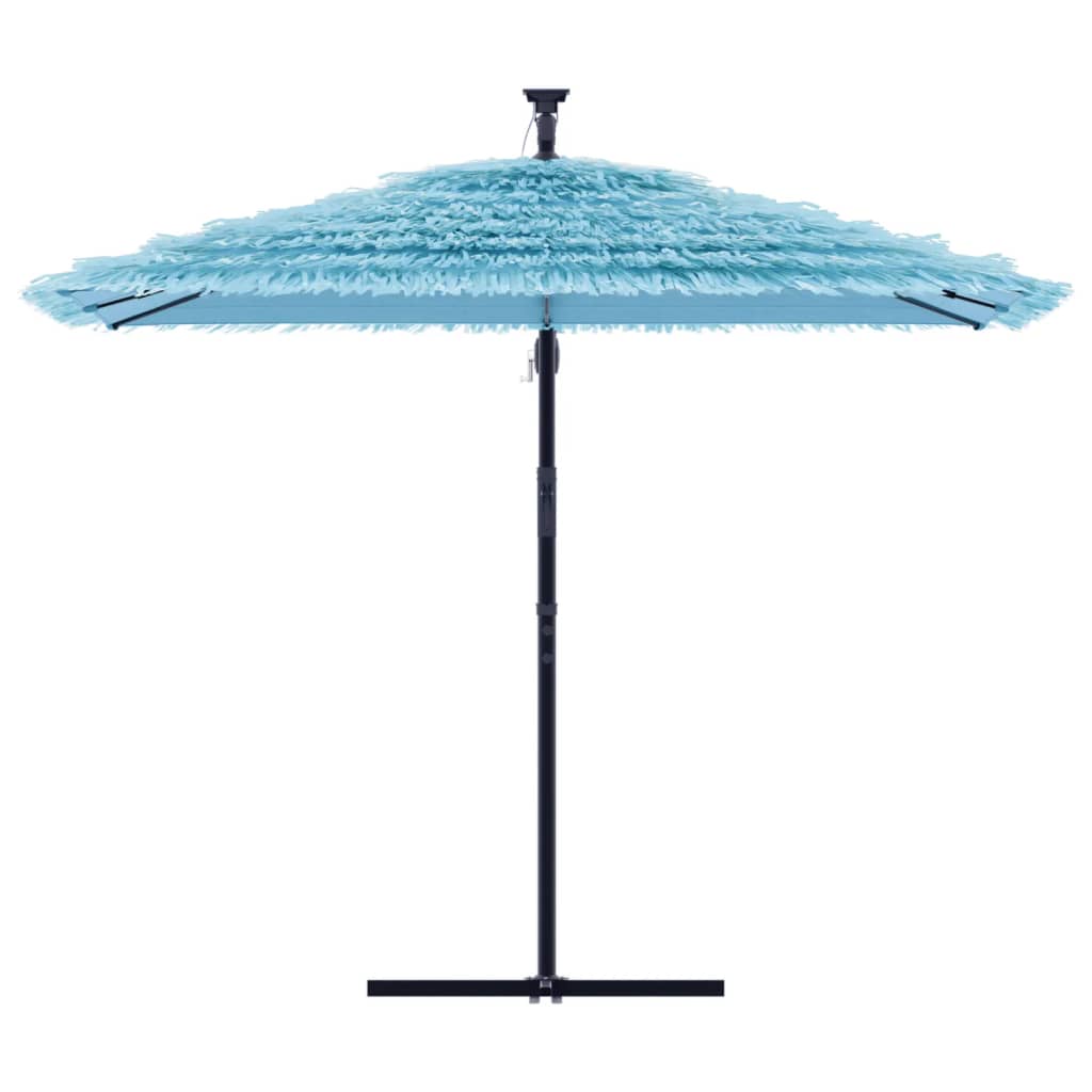 Ombrellone Giardino con Palo in Acciaio Blu 269x269x235 cm 4005079
