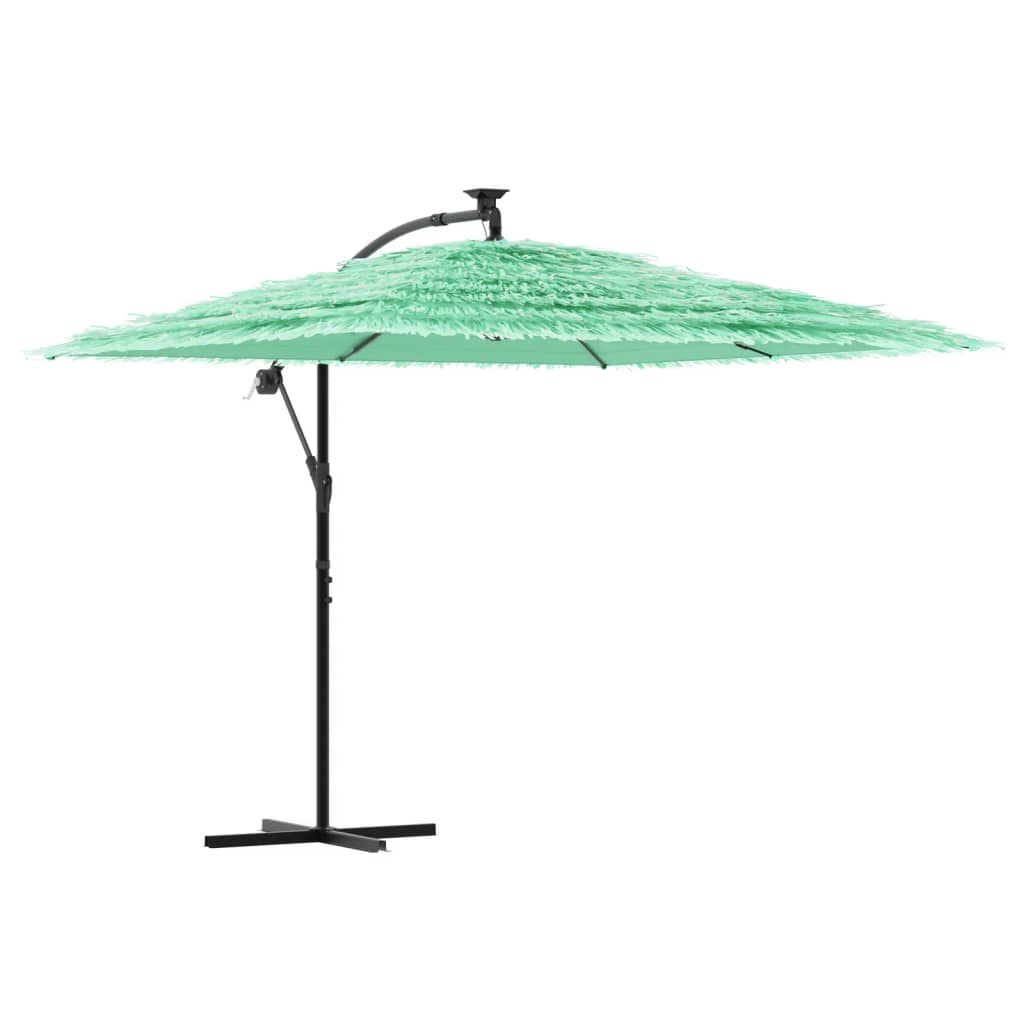 Ombrellone da Giardino con Palo in Acciaio Verde 269x269x235 cm 4005080