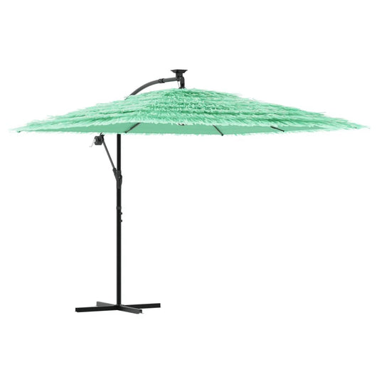 Ombrellone da Giardino con Palo in Acciaio Verde 269x269x235 cm 4005080