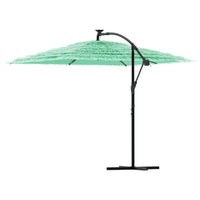 Ombrellone da Giardino con Palo in Acciaio Verde 269x269x235 cm 4005080