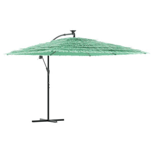 vidaXL Ombrellone Giardino con Palo in Acciaio Verde 290x290x238 cm